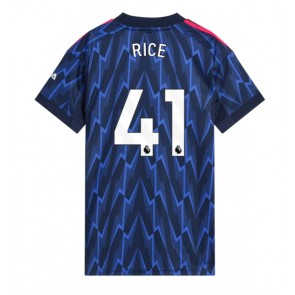 Arsenal Declan Rice #41 Replika Udebanetrøje Dame 2025-26 Kortærmet